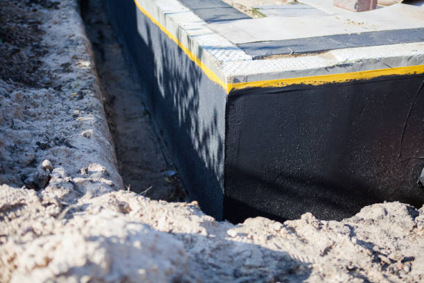 Professional Waterproofing technician working in Miami, IN